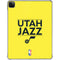 NBA Utah Jazz Standard - Yellow iPad Pro 11in (2024) Clear Case
