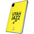 NBA Utah Jazz Standard - Yellow iPad Pro 11in (2024) Clear Case