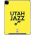 NBA Utah Jazz Standard - Yellow iPad Pro 12.9in (2020) Clear Case