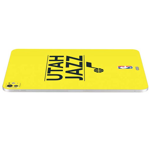 NBA Utah Jazz Standard - Yellow iPad Pro 13in M4 (2024) Skin