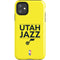 NBA Utah Jazz Standard - Yellow iPhone 11 Impact Case