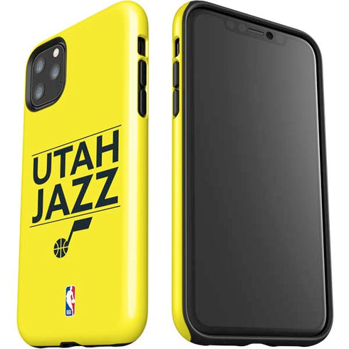NBA Utah Jazz Standard - Yellow iPhone 11 Pro Max Impact Case
