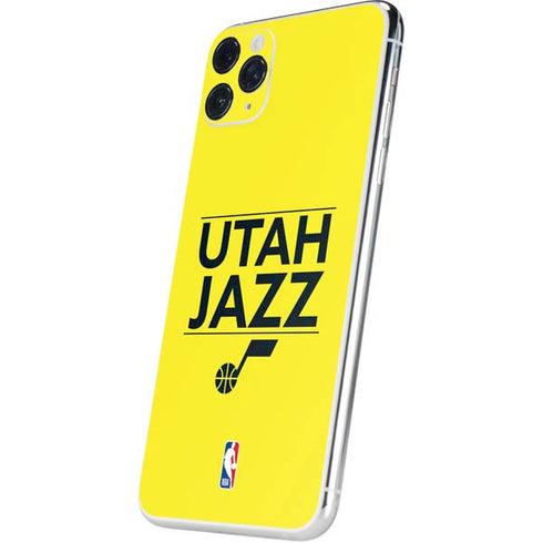 NBA Utah Jazz Standard - Yellow iPhone 11 Pro Max Skin