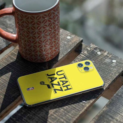 NBA Utah Jazz Standard - Yellow iPhone 11 Pro Max Skin