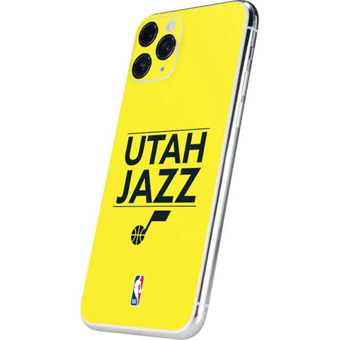 NBA Utah Jazz Standard - Yellow iPhone 11 Pro Skin