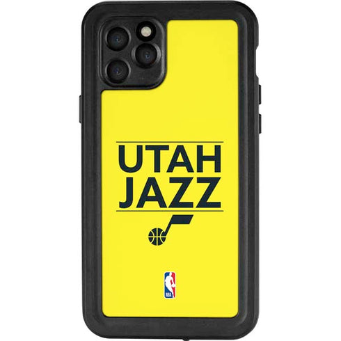 NBA Utah Jazz Standard - Yellow iPhone 11 Pro Waterproof Case
