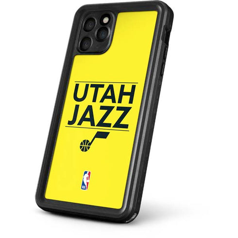 NBA Utah Jazz Standard - Yellow iPhone 11 Pro Waterproof Case
