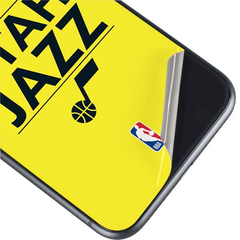 NBA Utah Jazz Standard - Yellow iPhone 11 Skin