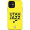 NBA Utah Jazz Standard - Yellow iPhone 12 Impact Case