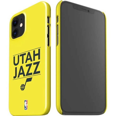 NBA Utah Jazz Standard - Yellow iPhone 12 Mini Lite Case