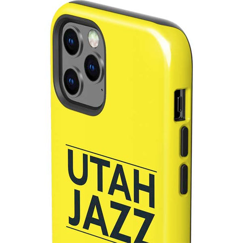 NBA Utah Jazz Standard - Yellow iPhone 12 Pro Max Impact Case