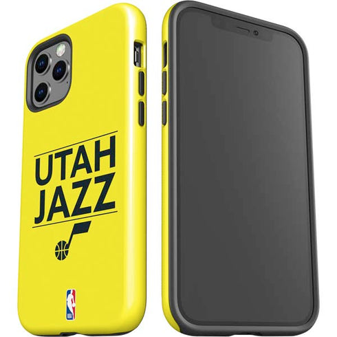 NBA Utah Jazz Standard - Yellow iPhone 12 Pro Max Impact Case