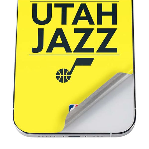NBA Utah Jazz Standard - Yellow iPhone 12 Pro Skin