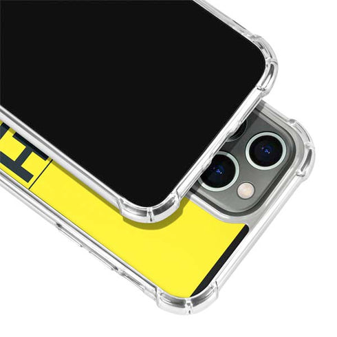 NBA Utah Jazz Standard - Yellow iPhone 13 Pro Max Clear Case