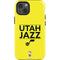 NBA Utah Jazz Standard - Yellow iPhone 14 Impact Case