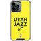 NBA Utah Jazz Standard - Yellow iPhone 14 Pro Max Clear Case