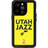 NBA Utah Jazz Standard - Yellow iPhone 14 Pro Waterproof Case