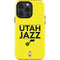 NBA Utah Jazz Standard - Yellow iPhone 15 Pro Impact Case