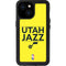 NBA Utah Jazz Standard - Yellow iPhone 15 Waterproof Case