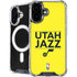NBA Utah Jazz Standard - Yellow iPhone 16 MagSafe Case