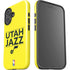 NBA Utah Jazz Standard - Yellow iPhone 16 Plus Impact Case