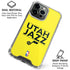 NBA Utah Jazz Standard - Yellow iPhone 16 Pro Max Clear Case
