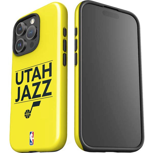 NBA Utah Jazz Standard - Yellow iPhone 16 Pro Max Impact Case