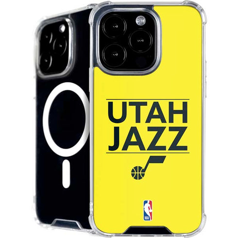 NBA Utah Jazz Standard - Yellow iPhone 16 Pro Max MagSafe Case