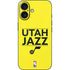 NBA Utah Jazz Standard - Yellow iPhone 16 Skin