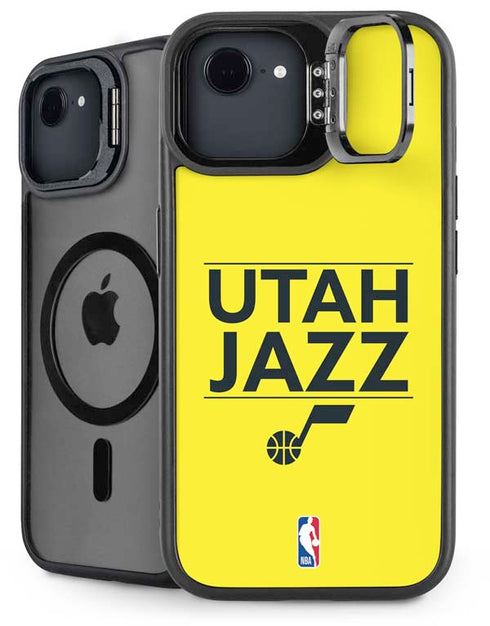 NBA Utah Jazz Standard - Yellow iPhone 16e Kickstand Case