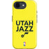 NBA Utah Jazz Standard - Yellow iPhone 16e Impact Case