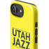 NBA Utah Jazz Standard - Yellow iPhone 16e Impact Case