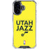 NBA Utah Jazz Standard - Yellow iPhone 17 Clear Case