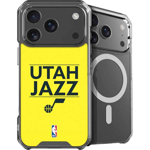 NBA Utah Jazz Standard - Yellow iPhone 18 Pro Max MagSafe Case