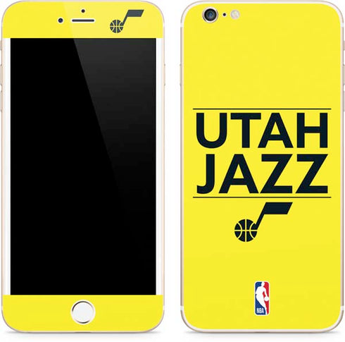 NBA Utah Jazz Standard - Yellow iPhone 6/6s Plus Skin