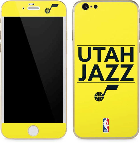 NBA Utah Jazz Standard - Yellow iPhone 6/6s Skin