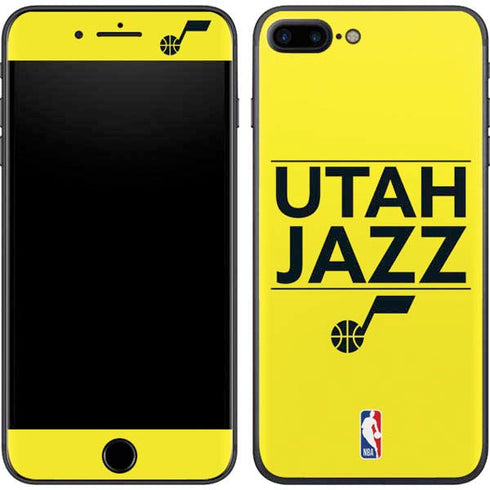 NBA Utah Jazz Standard - Yellow iPhone 7 Plus Skin