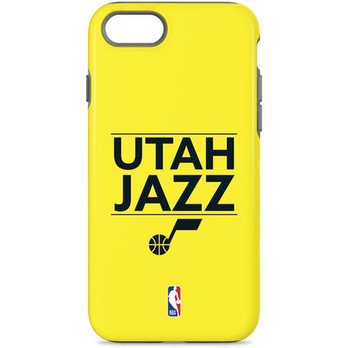 NBA Utah Jazz Standard - Yellow iPhone 7 Pro Case
