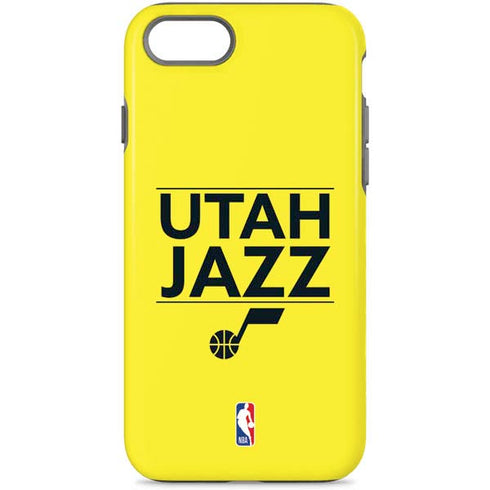 NBA Utah Jazz Standard - Yellow iPhone 8 Pro Case