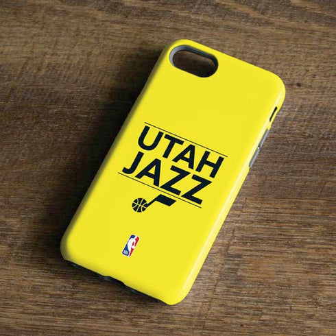 NBA Utah Jazz Standard - Yellow iPhone 8 Pro Case