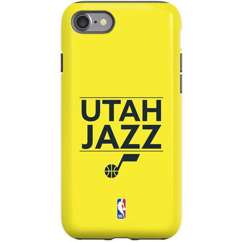 NBA Utah Jazz Standard - Yellow iPhone SE (2nd & 3rd Gen) Pro Case