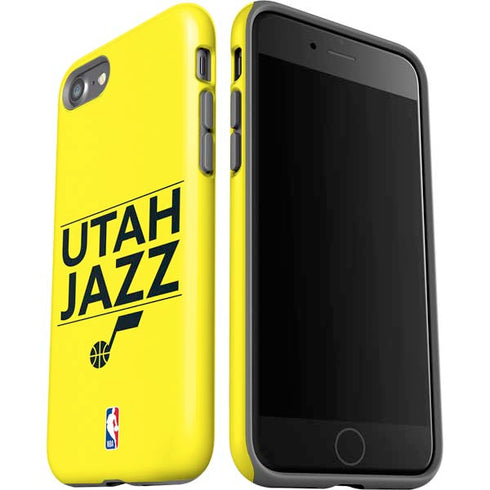 NBA Utah Jazz Standard - Yellow iPhone SE (2nd & 3rd Gen) Pro Case