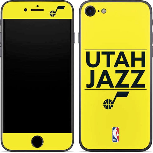 NBA Utah Jazz Standard - Yellow iPhone SE (2nd & 3rd Gen) Skin