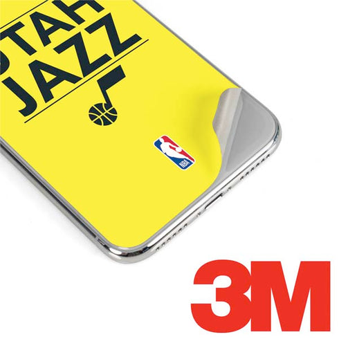NBA Utah Jazz Standard - Yellow iPhone X Skin