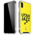 NBA Utah Jazz Standard - Yellow iPhone X/XS Clear Case