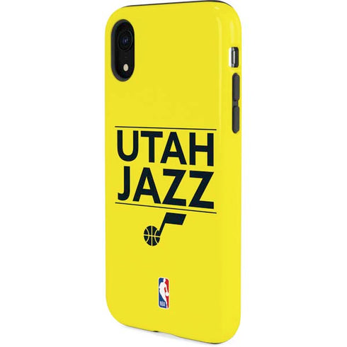 NBA Utah Jazz Standard - Yellow iPhone XR Pro Case