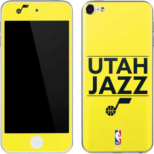 NBA Utah Jazz Standard - Yellow Apple iPod Skin