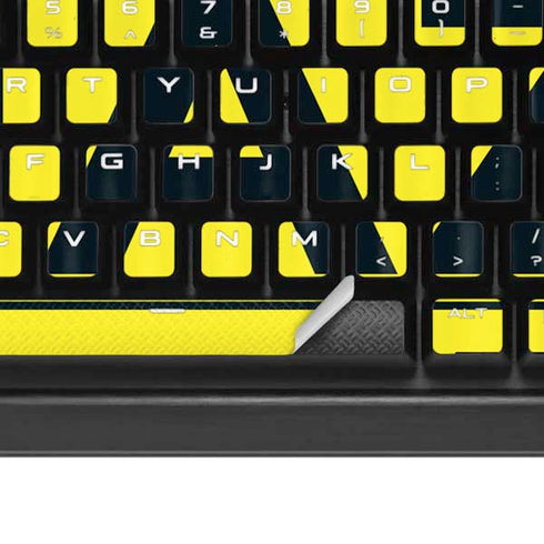 NBA Utah Jazz Standard - Yellow K95 RGB PLATINUM Mechanical Gaming Keyboard Skin