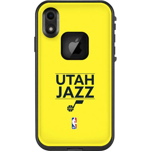 NBA Utah Jazz Standard - Yellow LifeProof Fre iPhone Skin