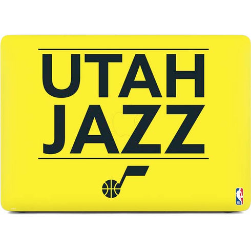 NBA Utah Jazz Standard - Yellow Apple MacBook Air Skin